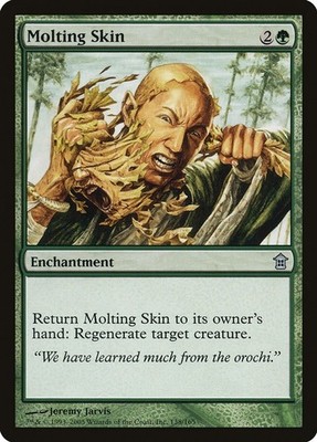 Molting Skin Saviors of Kamigawa LP MTG