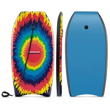 41'' Lightweight Body Board w/ EPS Core XPE Deck HDPE Bottom Crescent Tail