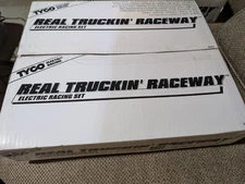 NOS Tyco "Real Trucking Raceway" HO Slot Car Race Set