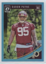 2018 Donruss Optic Rookies Aqua Prizm 192/299 Daron Payne #105 2qw