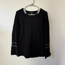 Smartwool Bell Sleeve Crew Neck Sweater Charcoal Heather