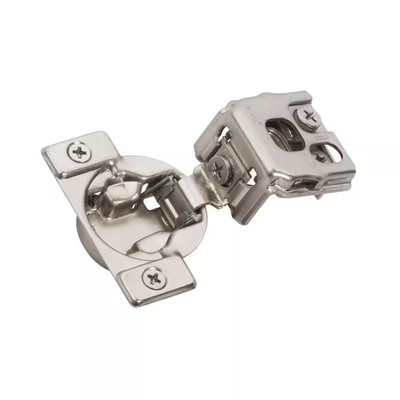 2-Pack Nickel 1 1/4 Inch 32Mm Overlay Face Frame Self Close Concealed Cabinet Hi