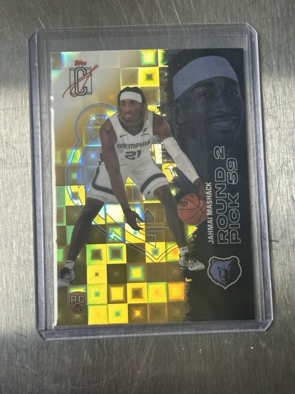 Topps Signature Class Jahmai Mashack Rookie Insert 2 Card Lot