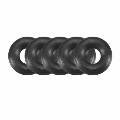 30pcs Black Round Nitrile Butadiene Rubber   O-Ring 6mm OD 1.9mm Width  #zn