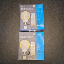 Cync GE Bedroom Light Remote Starter Kit - Smart Bulb Remote Dimmer Lot of 2