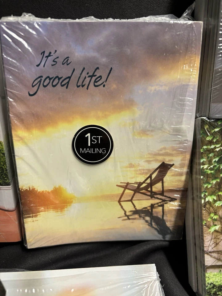 LOTE de tarjetas postales de agentes inmobiliarios comercializa tus servicios 150 tarjetas y sobres agente relaciones públicas Foto 3 de 4