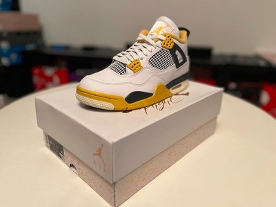 Nike Air Jordan 4 Retro Sulfur Yellow   Deadstock   Größe 42,5   Neu & OVP