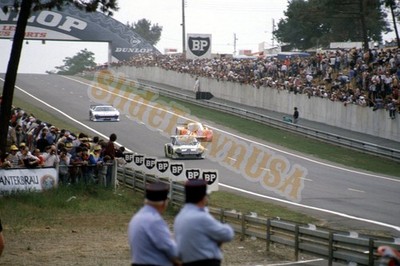 Vintage 35mm Ektachrome Slide Le Mans 24h 1980s Racing Cars Dunlop BP X-4283