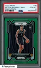 2023-24 Panini Green Prizm #136 Victor Wembanyama RC Rookie Spurs PSA 10