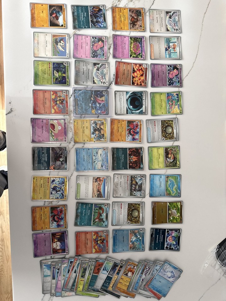 Pokemon Holo Reverse Holo Greninja ex 30th Zekrom Darkrai Koraidon 60-card lot