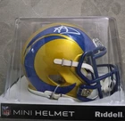 AARON DONALD Signed / Autographed LA Rams Mini Helmet BECKETT COA