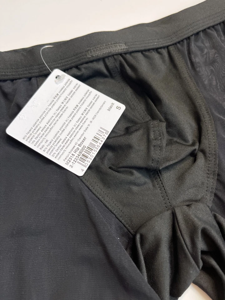 Manstore Hip Pantalone Boxer M2315 Tgl S : Nuovo Black Trasparente - Immagine 2 di 3