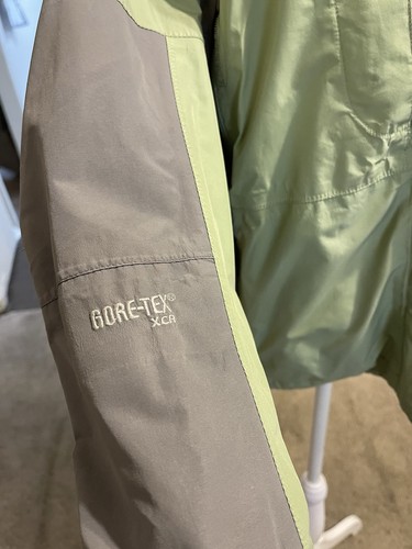 Vintage North Face Celery Green Summit Series Gore Tex Jacke Parka Damen S - Bild 5 von 8