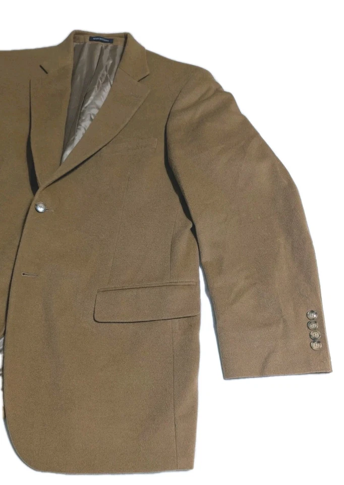 Abrigo Lands End 100 % cachemir para hombre - talla 44R Foto 3 de 4