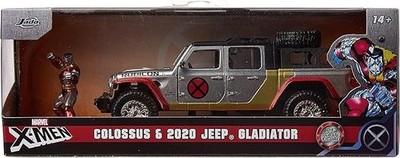 Jada Toys Die Cast Marvel X-Men Colossus Jeep Gladiator + Figur 1:32 Neu/OVP