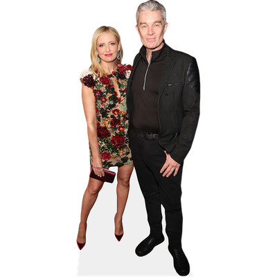 Sarah Michelle Gellar And James Marsters (Duo 1) Mini Celebrity Cutout