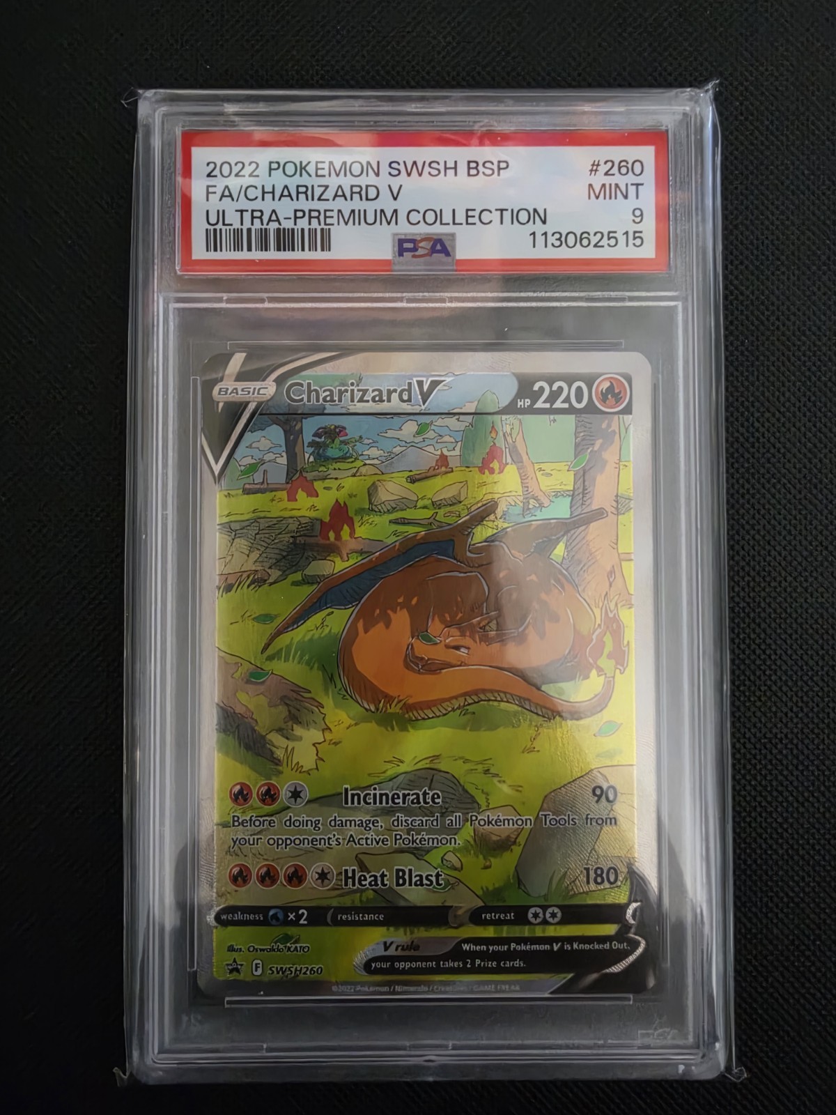 Charizard V SWSH260 SWSH: Sword & Shield Promo Cards Holo