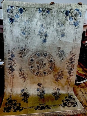 Absolute Top China Reine Seide Top Qualität Handgeknüpft 280x180 Top Zustand