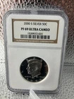 KENNEDY HALF DOLLAR SILVER 2000-S NGC PF 69 ULTRA CAMEO