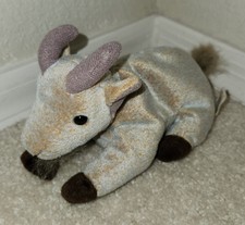 Goatee The Goat TY 1999 Original Beanie Babies Collection Stuffed Animal Toy