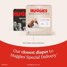 Huggies Skin Essentials Baby Diapers Size 1 White 84 Count 90380950