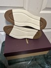 JOHNSTON & MURPHY Upton White tumbled nubuck Derby with Brown Welt — photo 4