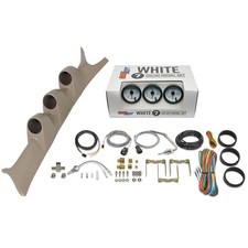 Glowshift Boost1500f Egttrans Temp Gauges Tan Pod Fits 99-07 Super Duty Glowshift Boost1500f Egttrans Temp Gauges Tan Pod Fits 99-07 Super Duty