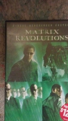 Matrix Revolutions 2-Disc Widescreen DVD, Carrie-Anne Moss, Warner Bros, 2003