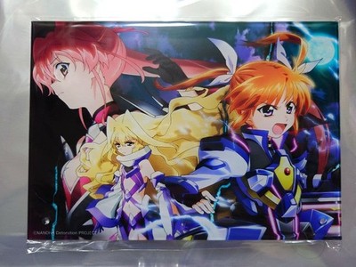 Gema Lottery Magical Girl Lyrical Nanoha C-2 Prize Acryl Plate