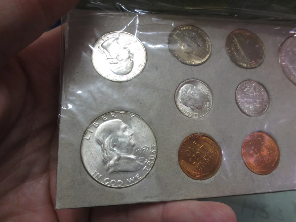 Complete 1953 United States Mint State w/ Folders & Original Mailing Envelope - Image 4 of 4