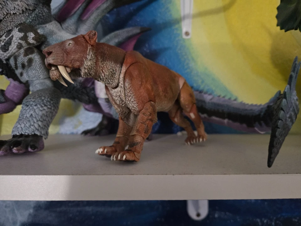 CYBERZOIC lot Kuraokami Triceratops Steelhorn Achillobator Smilodon Allosaurus - Image 3 of 4