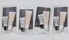 4 TRAVEL SETS Pack Kiehl's Lip Balm 1 0.1oz / Deluxe Hand  Body Lotion 0.33 oz