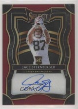 2019 Panini Select Rookie Signatures Maroon Prizm /75 Jace Sternberger Auto s3g