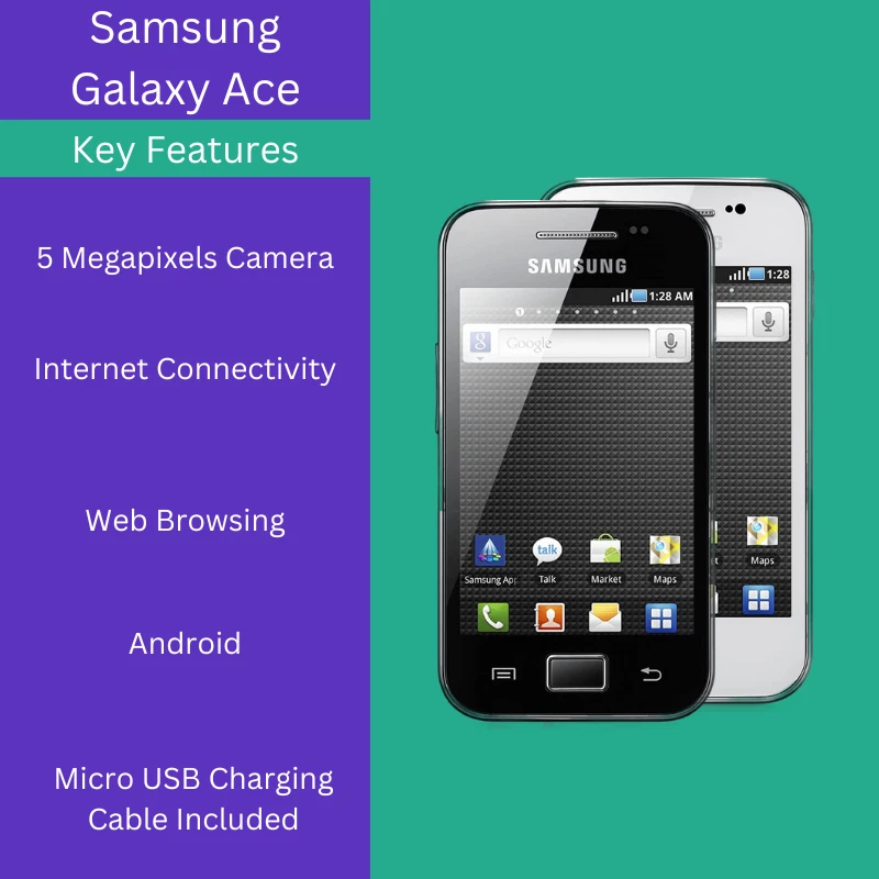 Samsung Galaxy Ace S5830i Black Unlocked - Grade B, photo 3 of 5