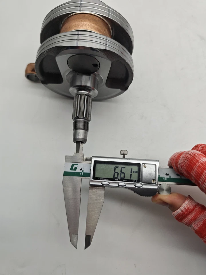 Conjunto de virabrequim para Yamaha YZ250F 1SM-11400-01-00 2014-2018 novo EUA - Imagem 3 de 4