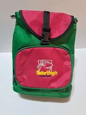 Vintage Senor Frogs Cancun Drawstring Style Backpack w/ Zippered Pouch