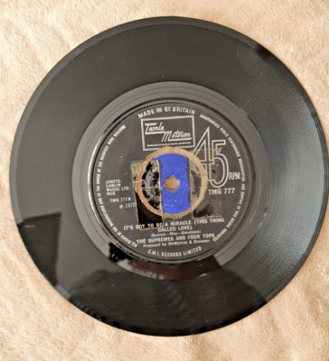 Supremes - Four Tops - River Deep Mountain High 7 inch Vinyl Record