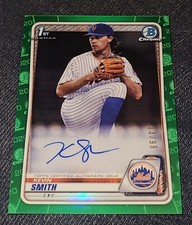2020 Bowman Chrome 1st Prospect Auto Green Refractor #CPA-KS - Kevin Smith /99