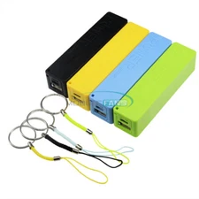 Green USB Power Bank Case Kit 18650 Battery Charger DIY Box Boost Module