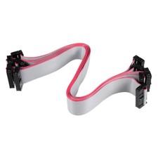 5 Stück IDC 20 Pins Stecker Flachbandkabel Buchse 30cm 2.54mm Steigung