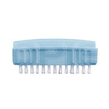 Image of Single Sided Nail Brush - Plastic - Length 9cm x Width 4cm - Cleenol 135780