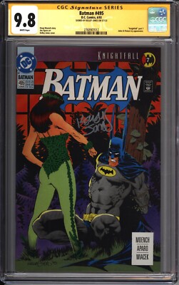 BATMAN #495 CGC 9.8 SS Kelley Jones Knightfall Part 7 Poison Ivy