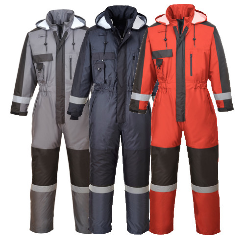 Portwest Winter Coverall Overall Cold Protection Work Wear Waterproof S585 - Picture 1 of 4