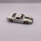 Vintage Matchbox Lesney Superfast 1-75 #41 Ford GT40 w/Turquoise Base - GC