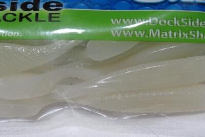 Esca Matrix Shad 3 Ultra Violet – 8 Pezzi In Plastica Morbida Per Pesca In Acqua Dolce E Salata