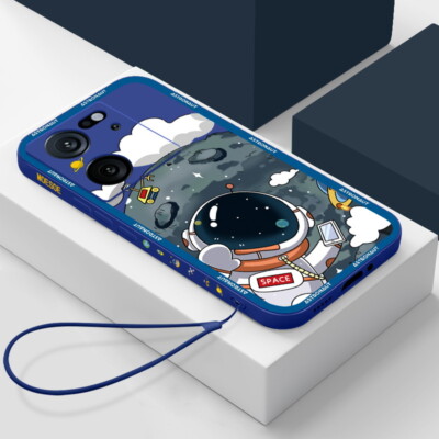 Für Xiaomi Redmi Note 12 11 10 Pro 11E Mi 13T Poco Astronaut Silikonhülle Schutz
