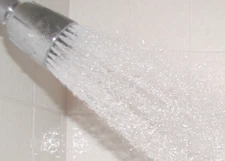 HIGH FLOW PRESSURE SHOWER HEAD ^ The Original Super Drencher * 3.5 GPM, ABS Ball
