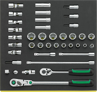 Stahlwille TOOL SET IN TOOL-CONTROL TRAY-SYSTEM 96830602 Set with  39 Psc. TCS 4