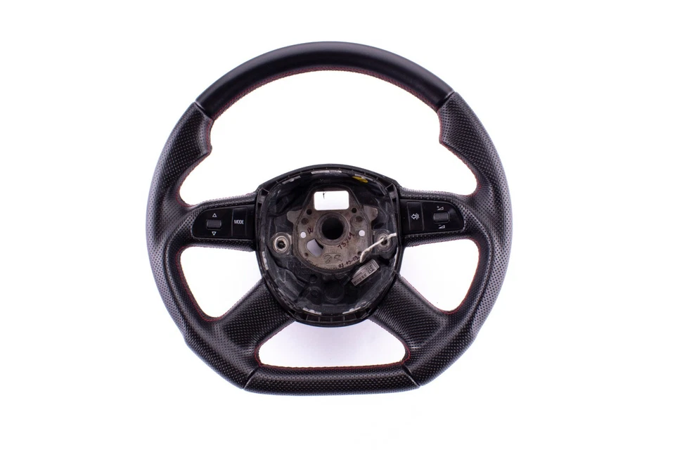 Funda volante SPORT con cuero para Audi A6 4F AÑO 2010 sin levas de cambio Foto 3 de 4