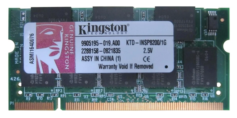 *new Kingston 1GB KTD-INSP8200/1G  DDR-266 Notebook 200-pin **sealed**MORE*49* - Image 3 of 4